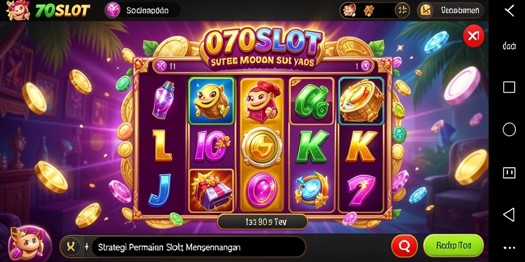 Screenshot gameplay 070SLOT dengan tantangan strategi yang menarik.
