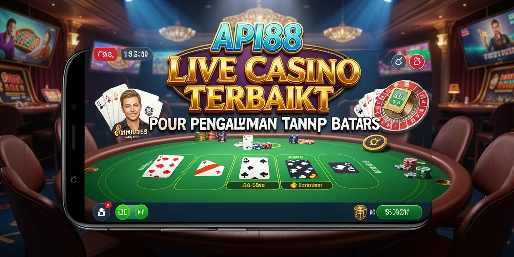 Tampilan menarik dari gameplay Live Casino API88 yang mengasyikkan.