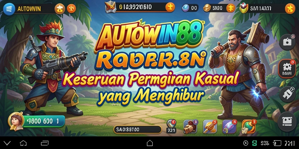 Screenshot AUTOWIN88 menampilkan momen seru permainan kasual yang menghibur.