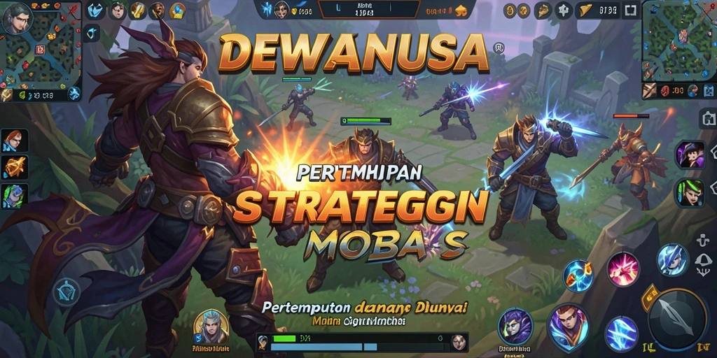 Screenshot menunjukkan aksi pertempuran seru dalam DEWANUSA.