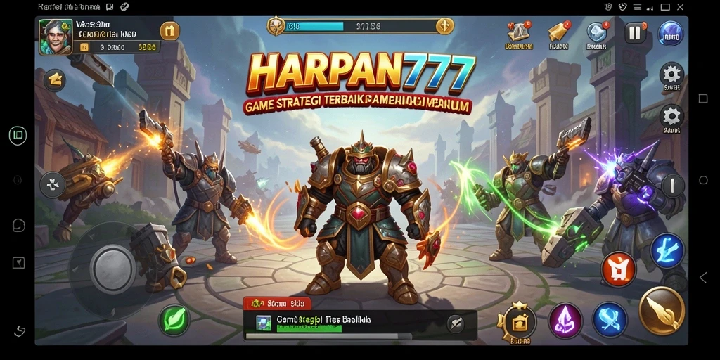 Tampilan gamplay menarik dari HARAPAN777 yang penuh strategi.