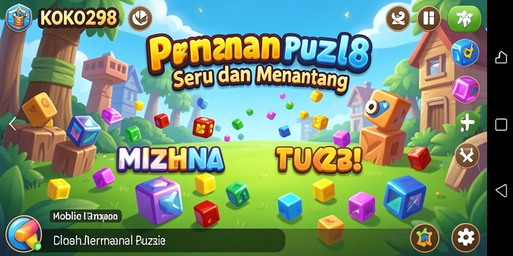 Tampilan gamplay KOKO288 dengan teka-teki yang menarik.