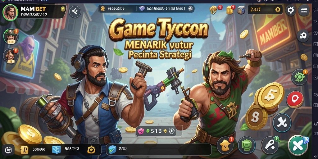 Tampilan gameplay MAMIBET yang menegangkan dan strategis.