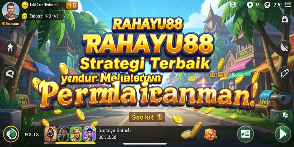 Tampilan menakjubkan grafis gameplay strategi RAHAYU88.