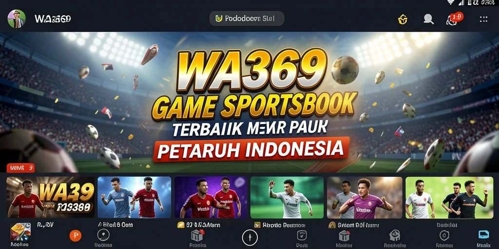 Tampilan gameplay yang menarik dalam aplikasi Sportsbook WA369.